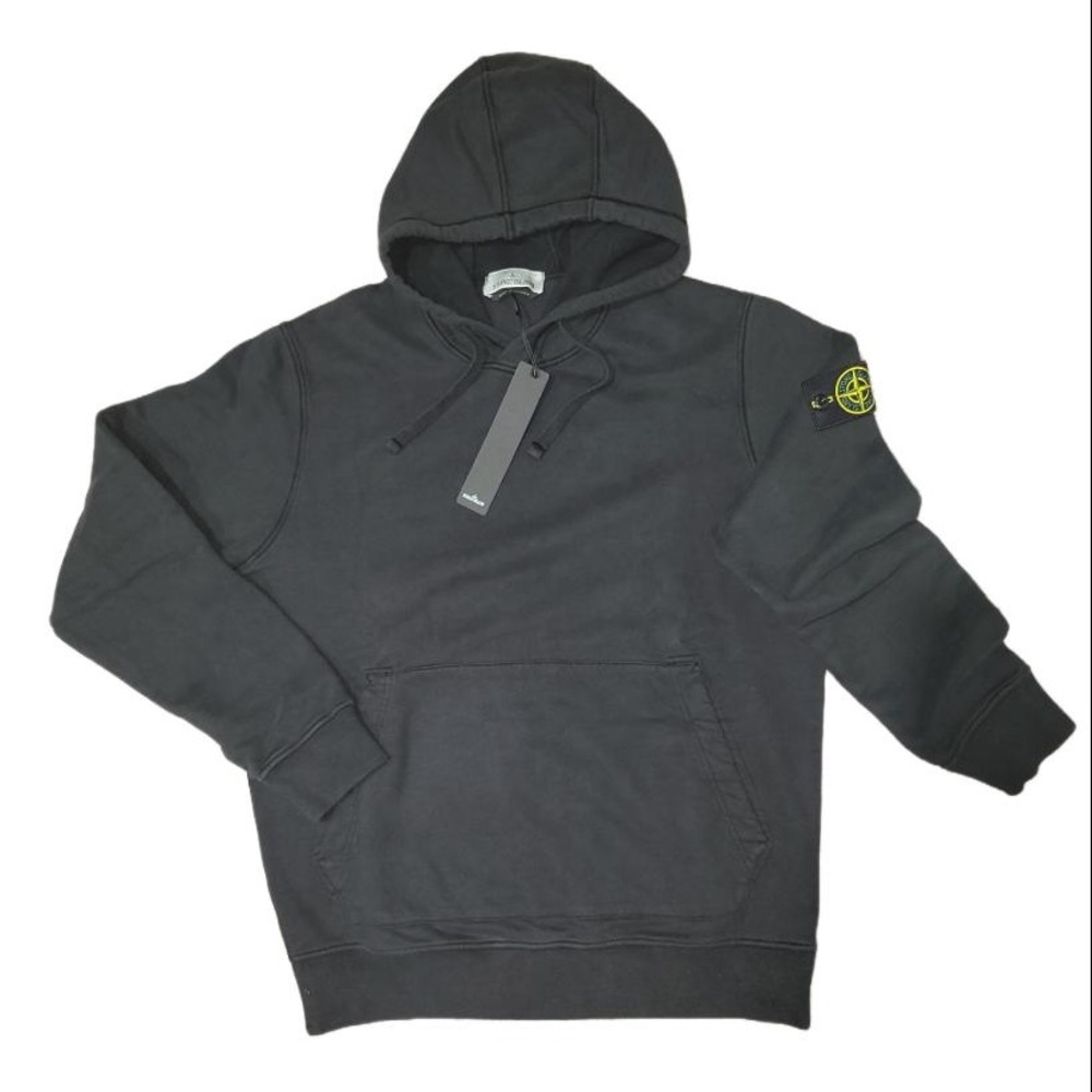 Stone Island Logo Patch Cotton
Hoodie